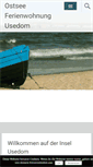 Mobile Screenshot of ostsee-fewo-usedom.de
